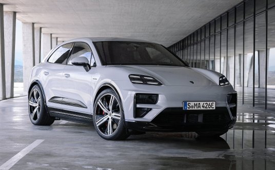 Aktualny Porsche Macan, który występuje wyłącznie z napędem elektrycznym