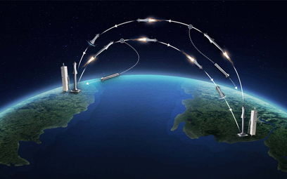 Nowy system globalnego transportu Us Air Force. Rakiety cargo