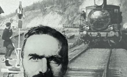 Początek XX wieku, pociąg wjeżdża na jedną z rosyjskich stacji i Józef Piłsudski z okresu strzelecki