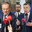 Donald Tusk i Dariusz Wieczorek