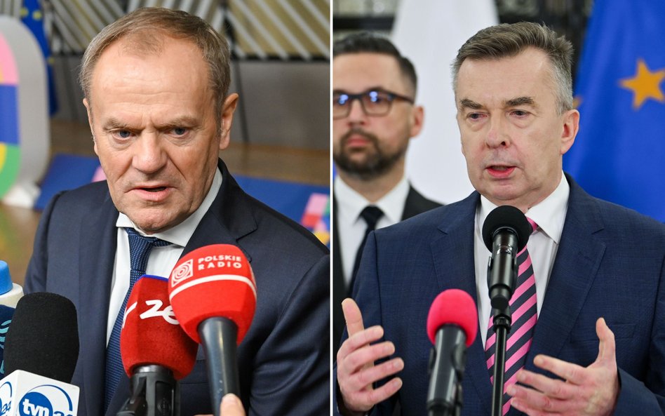 Donald Tusk i Dariusz Wieczorek