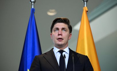 Premier Litwy Mindaugas Sinkeviczius poinformował o próbie podpalenia firmy przechowującej sprzęt łą