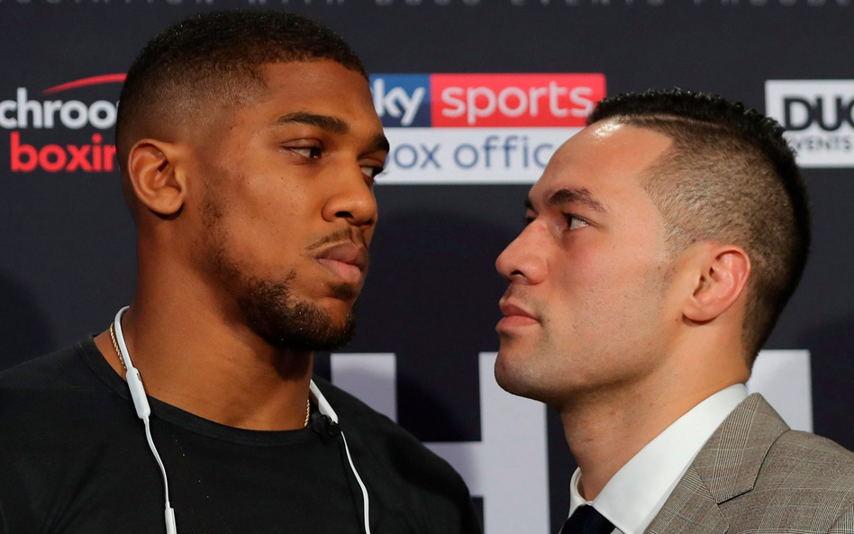 Anthony Joshua (z lewej) i Joseph Parker – żaden z nich na zawodowym ringu jeszcze nie przegrał