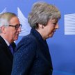 Theresa May przekonuje Jeana-Claude,a Junckera, że bezproblemowy przepływ towarów i ludzi między Irl
