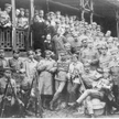 Oddziały Strzelców na Oleandrach. Kraków, sierpień 1914 r.