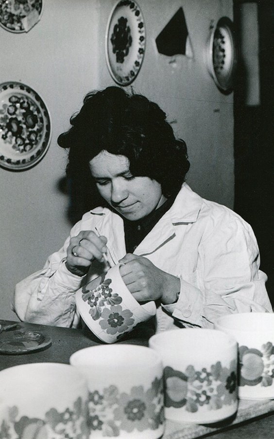 Malarka Maria Bykowska. Fot. Archiwum MZKiD we Włocławku