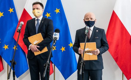 Szymon Hołownia i Jacek Bury