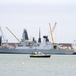 HMS Diamond w porcie w Portsmouth