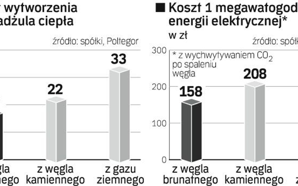 Węgiel brunatny ciągle najtańszy