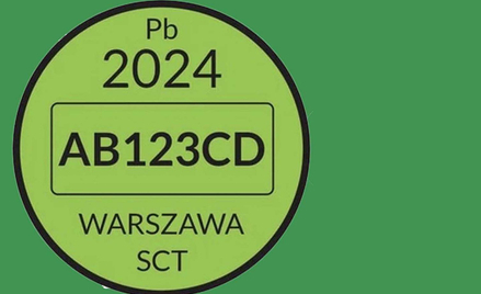 Naklejka upoważniająca do wjazdu do Strefy Czystego Transportu