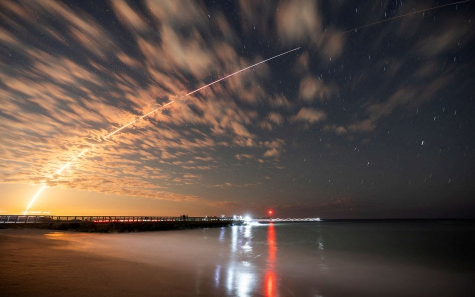 Start satelitów Starlink z Przylądka Canaveral