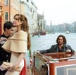 Jolie i Depp – zamiast grać – pełnią rolę modeli na weneckim wybiegu, prezentując konfekcję w stylu 