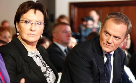 Ewa Kopacz i Donald Tusk