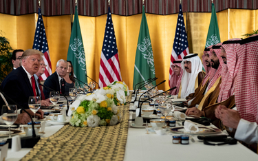 Spotkanie Donalda Trumpa z Mohammedem bin Salmanem: ani słowa o Chaszodżdżim