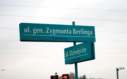 Jedną z ulic czekających na nowego patrona jest ul. gen. Zygmunta Berlinga.