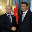 Władimir Putin i Xi Jinping w Moskwie