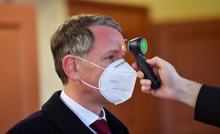 Bjoern Hoecke, lider AfD w Turyngii, jest zakażony koronawirusem
