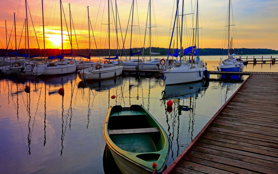 Mazury należą do najbardziej obleganych przez turystów regionów.