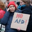 Niedzielny protest przeciwników Alternatywy dla Niemiec w centrum Berlina
