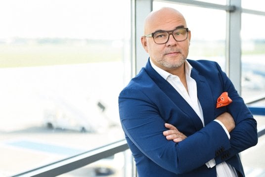 Grzegorz Bykowski, prezes Portu Lotniczego Poznań-Ławica