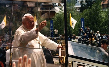 Papież Jan Paweł II podczas ostatniej wizyty w Zakopanem - 10.06.1997 r.