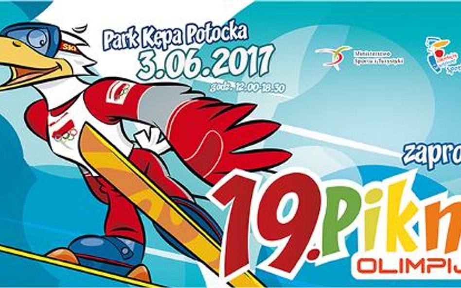 Warszawa. Kępa Potocka. Piknik Olimpijski po raz 19-ty