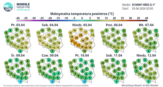 W Niedzielę Wielkanocną w całym kraju ma być ciepło