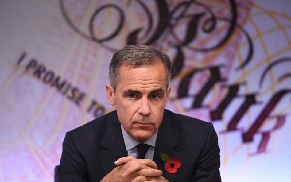 Mark Carney od 2013 r. jest prezesem Banku Anglii. Wcześniej kierował Bankiem Kanady. Czy później pr