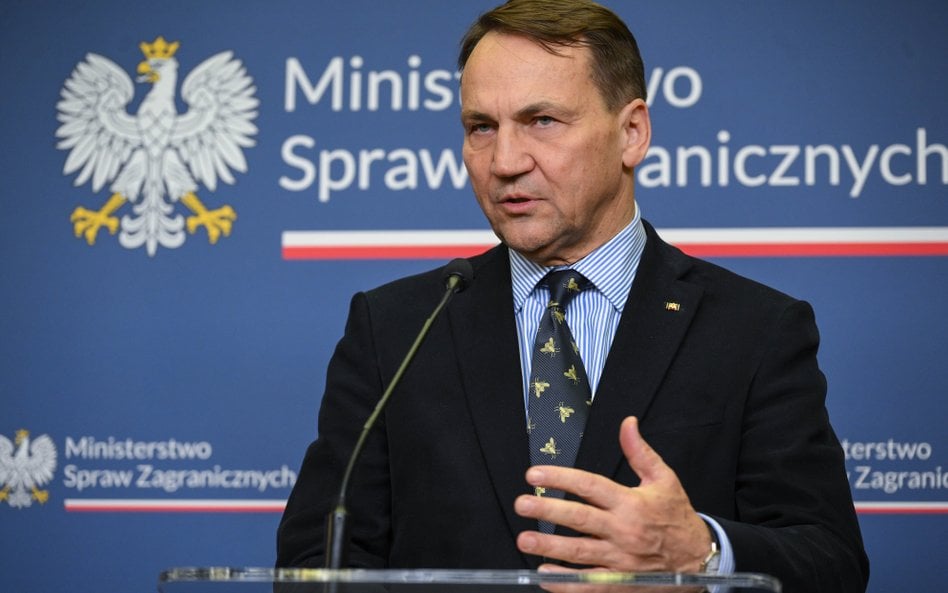 Radosław Sikorski, wicepremier i minister spraw zagranicznych