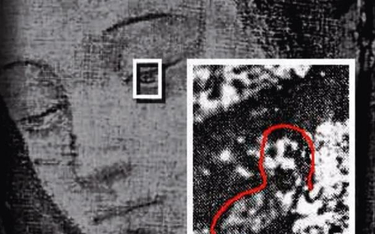 Zdaniem badaczy obrazy odbite w źrenicy Marii przypominają odbicie obrazu, jakie rejestruje ludzkie 