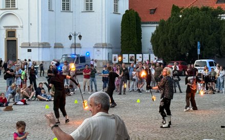 Również na Starym i Nowym Mieście odbywały się ciekawe pokazy i wydarzenia