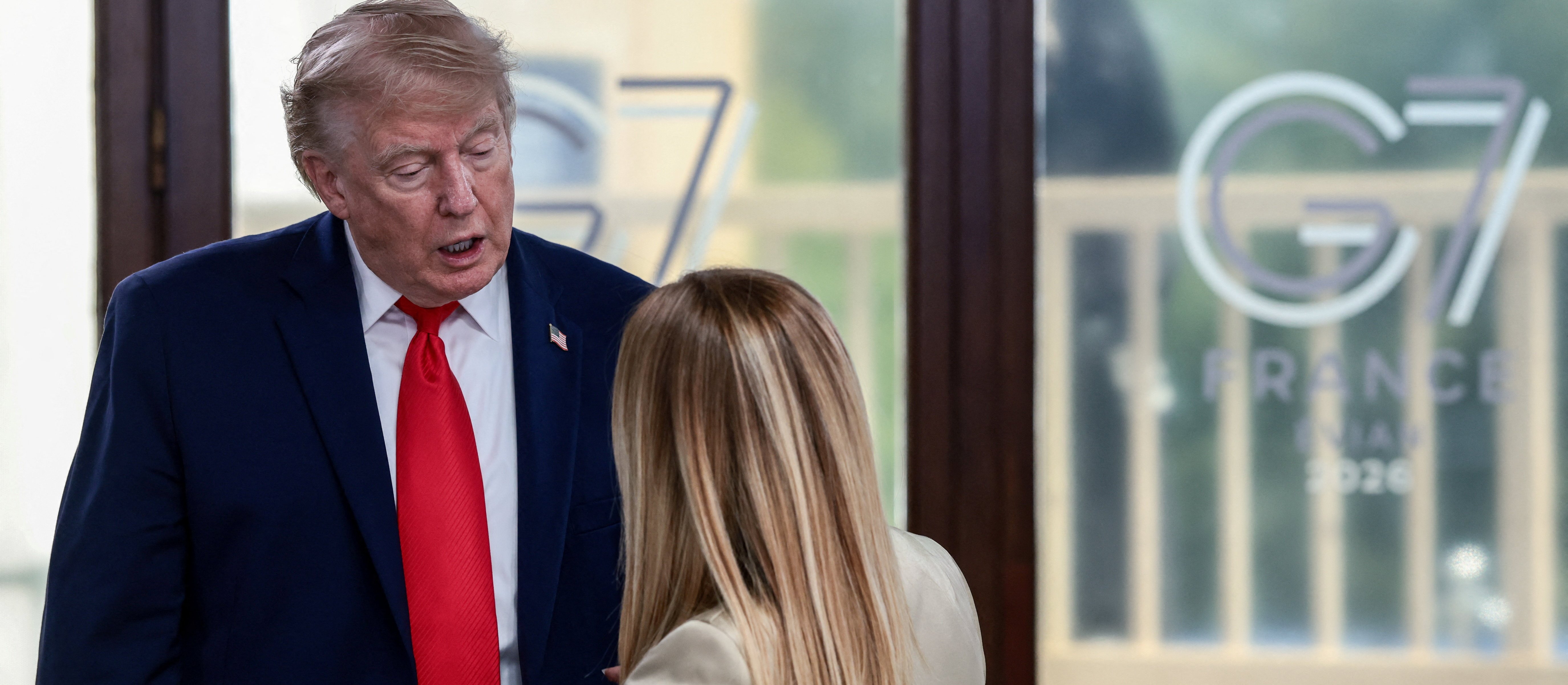 Donald Trump nie odpuszcza Giorgii Meloni. „Nagle znowu chce się kumplować”