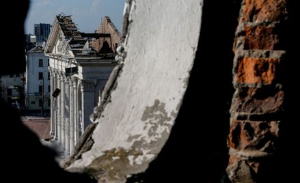 Teatr Dramatyczny w Czernichowie. Podczas sobotniego ataku na miasto zginęło co najmniej 6 osób