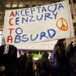 Manifestacja przeciwników ACTA w Łodzi