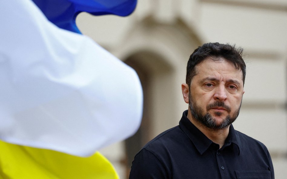 Prezydent Ukrainy Wołodymyr Zełenski