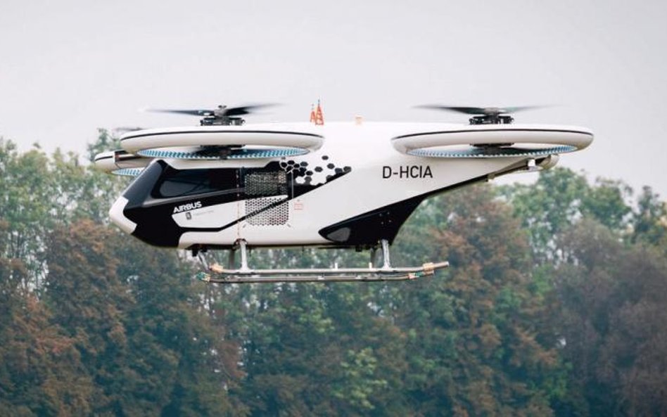 Testowy CityAirbus już lata. Przyszłą bezzałogową powietrzną taksówkę Airbusa budują polscy inżynier