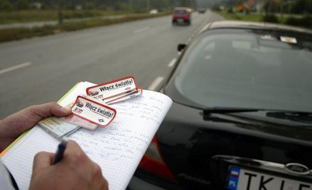 Kierowca musi sam zliczać punkty z mandatów