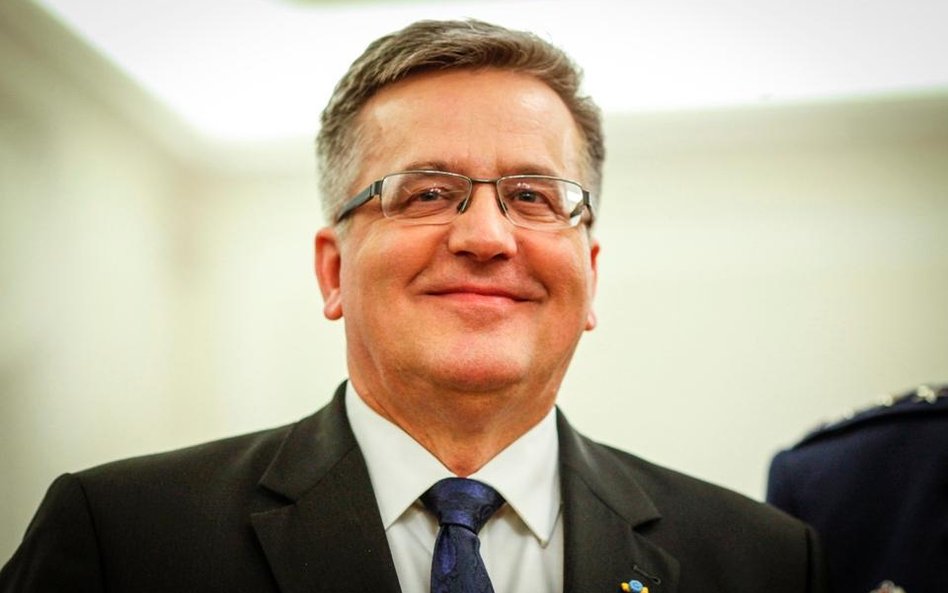 Prezydent Bronisław Komorowski