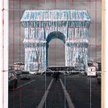 Opakowany Łuk Triumfalny. Projekt Christo z wystawy w Centrum Pompidou