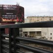 Propagandowy banner Grupy Wagnera w centrum Moskwy