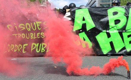 Pierwszomajowe zamieszki w Paryżu