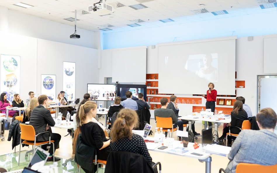 Geraldine Huse - wystąpienie otwierające P&G CEO Challenge.