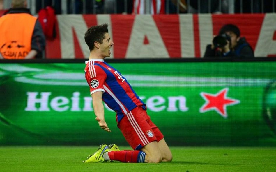 Bayern zabił smoka, dwa gole Lewandowskiego