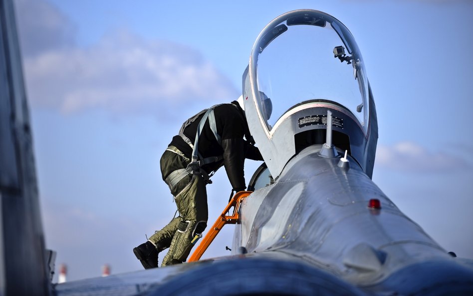 MiG-29 w Wojskowych Zakładach Lotniczych Nr 2 S.A. w Bydgoszczy