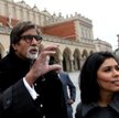 Amitabh Bachchan, największa gwiazda Bollywood, kręcił w krakowie w kwietniu tego roku