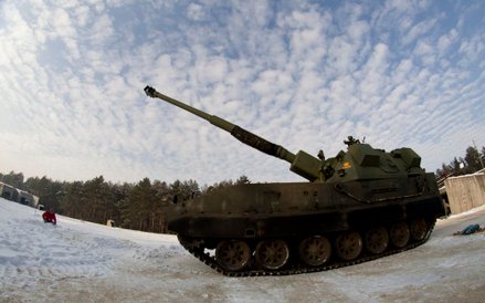 Samobieżne haubice Krab