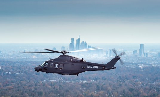 Boeing MH139 Grey Wolf dla US Air Force – wyprodukowany na bazie platformy AW139.