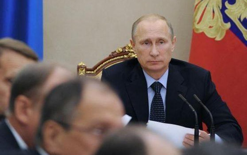 Prezydent Putin na posiedzeniu Rady Bezpieczeństwa