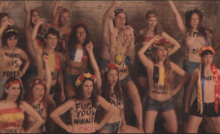 "Femen. Naga wojna" w Planete+