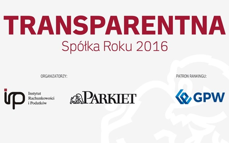 Transparenta spółka roku: Wyłoniliśmy 20 najbardziej przejrzystych spółek